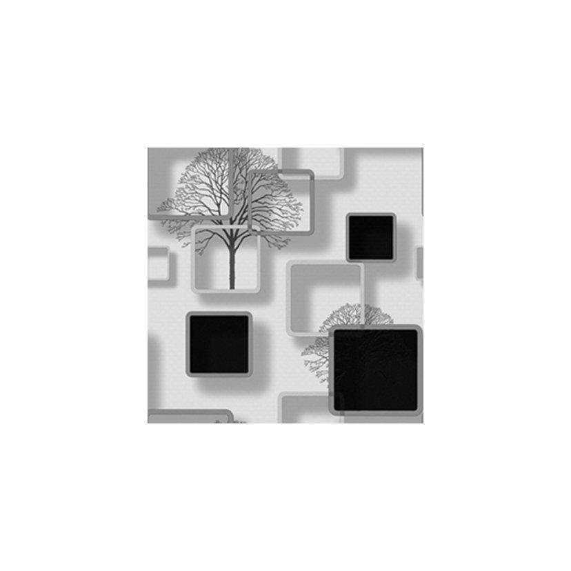 Chinese modern new design wallpaper can be used for living room and bedroom 3D style PVC material