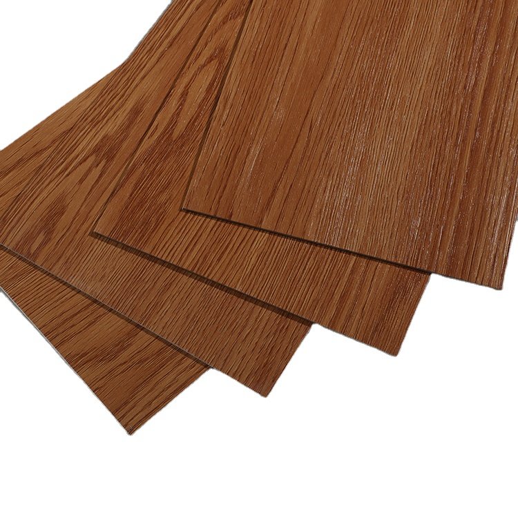 Wood Grain Floor Sticker Self-adhesive Floor Stickers Wood Grain Roll Material 1.5mm Waterproof Floor Tile Sticker