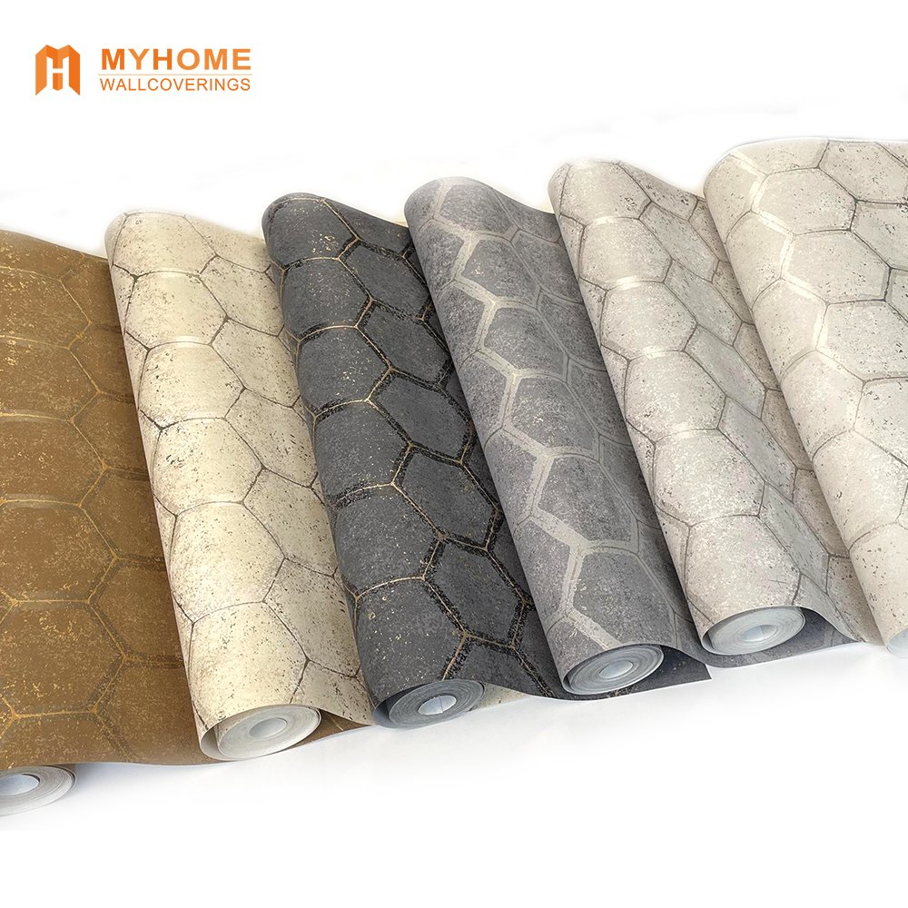 Modern Gold Wallpaper Wholesale 3D Wall Wallpaper For Bedroom