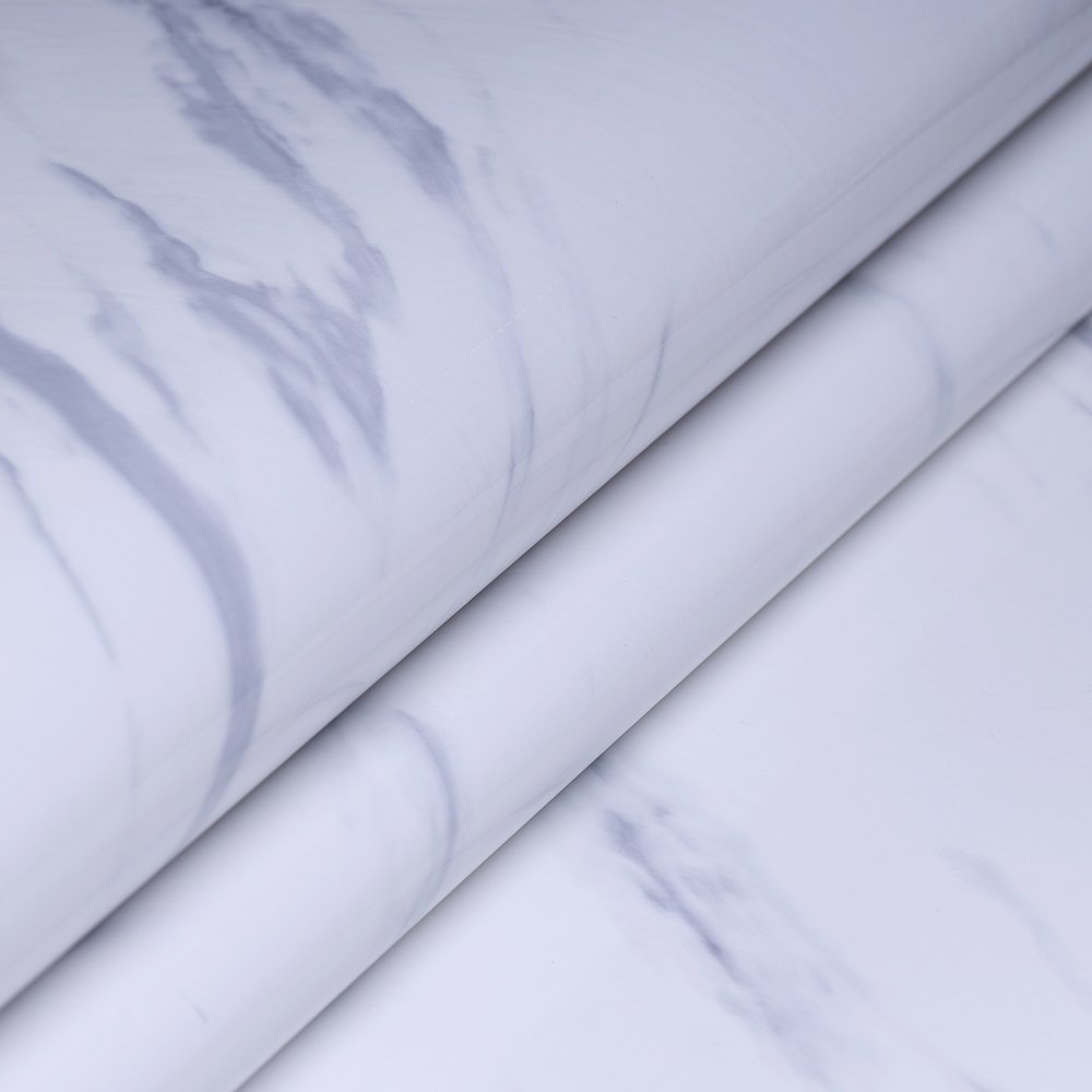 Factory Supply Marble Design PVC Interior Film Self Adhesive Vinyl Wallpaper For Background Wall