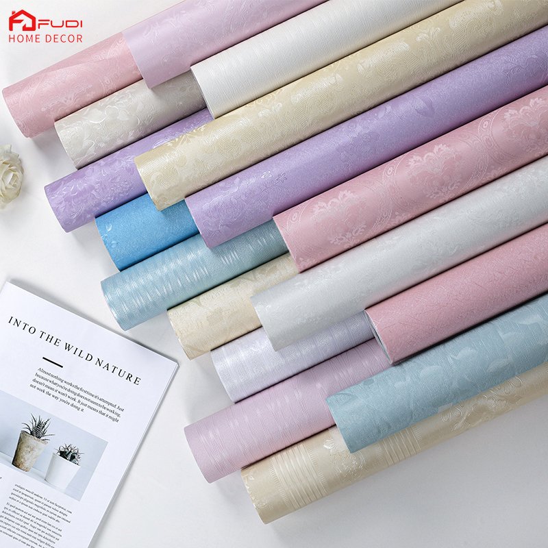 3D PVC Deep Embossing Wallpaper, Self Adhesive Modern Wallpapers for wall Furniture Stickers Living home designs