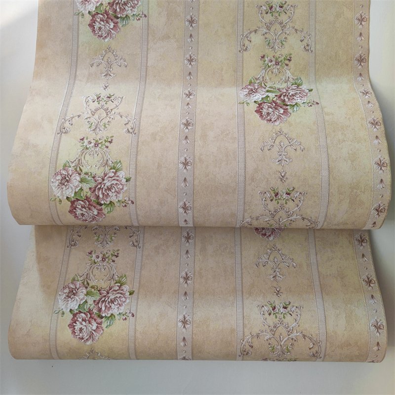 Chinese Traditional Wallpaper Light Gold Wallpaper Fabric Linen Peel And Stick Wallpaper 3D