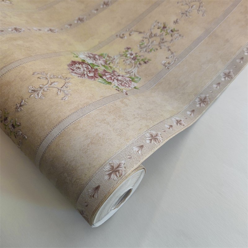Chinese Traditional Wallpaper Light Gold Wallpaper Fabric Linen Peel And Stick Wallpaper 3D