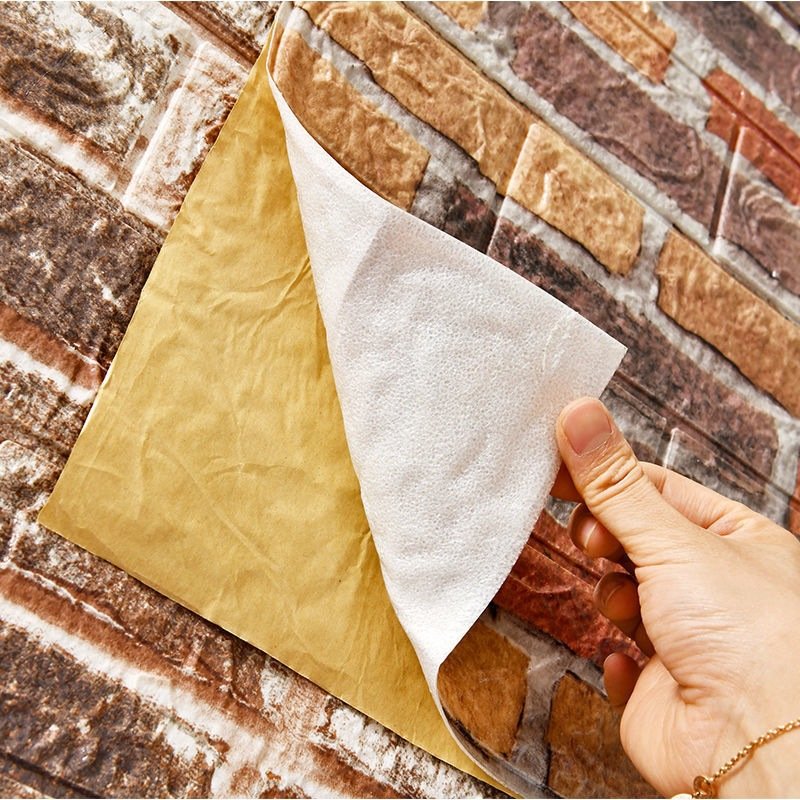 brick design white 3d wallpaper home decoration living room roll popular in african market for wall