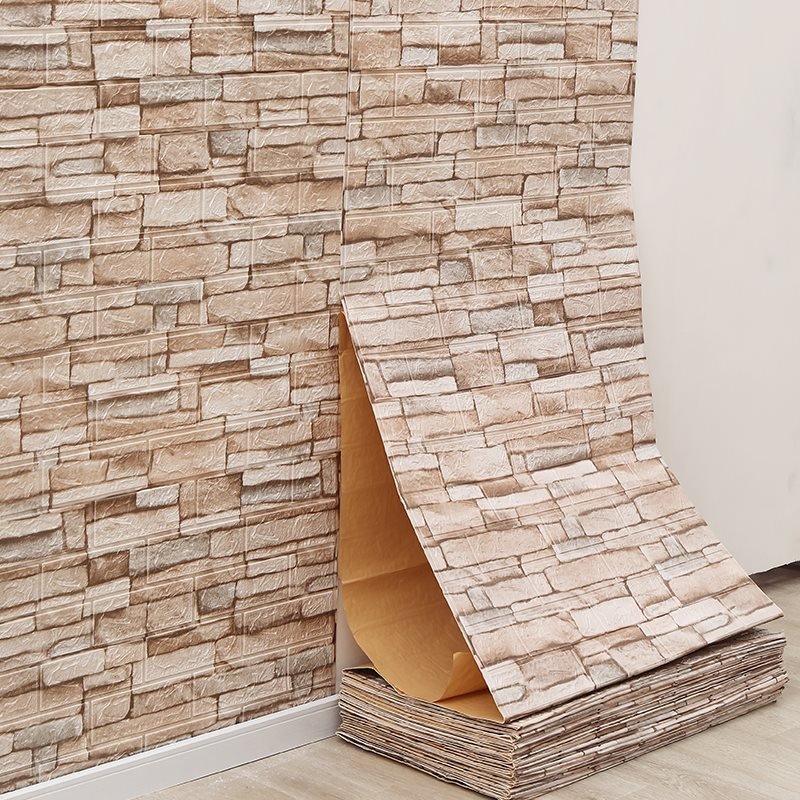 brick design white 3d wallpaper home decoration living room roll popular in african market for wall
