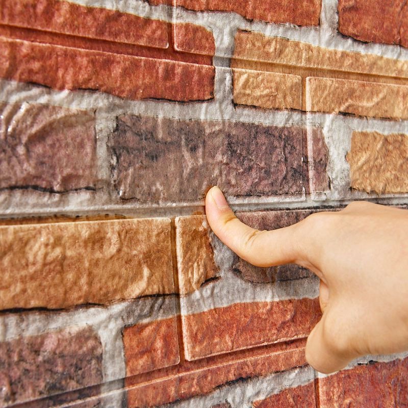 brick design white 3d wallpaper home decoration living room roll popular in african market for wall