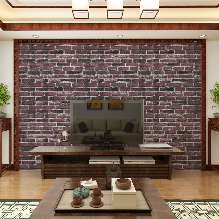 brick design white 3d wallpaper home decoration living room roll popular in african market for wall