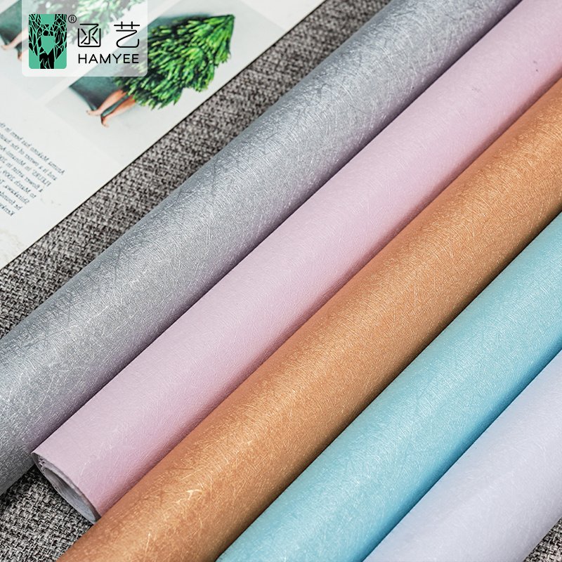 61cm*25m sky blue color peel and stick wallpaper decorative film wallpaper rolls for living room luxury