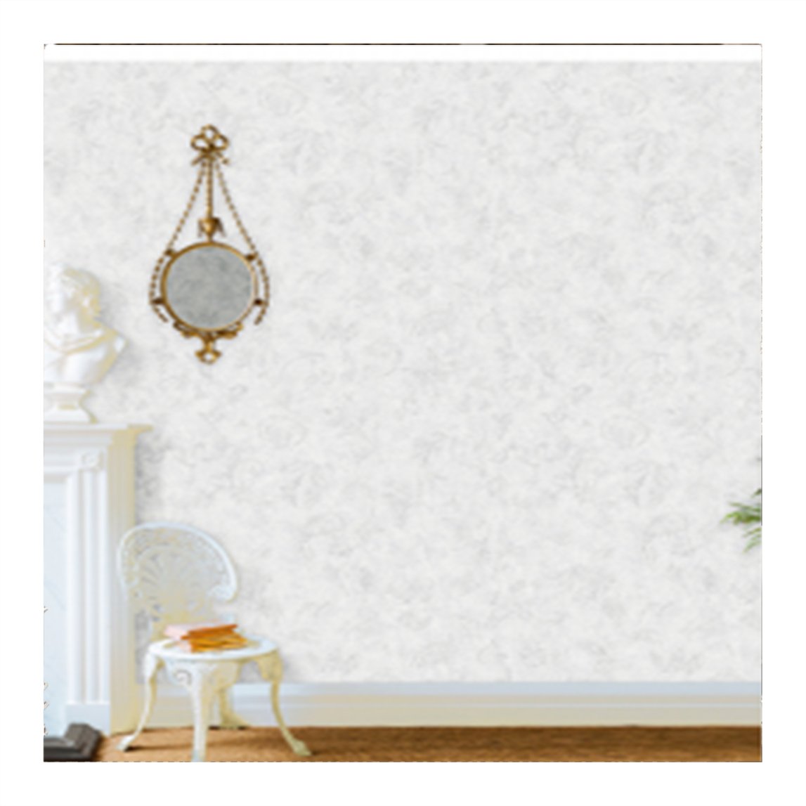 Modern Minimalist Non-woven Wallpaper Plain Color Engineering Hotel Living Room Office Bedroom Tv Background Wallpaper Roll
