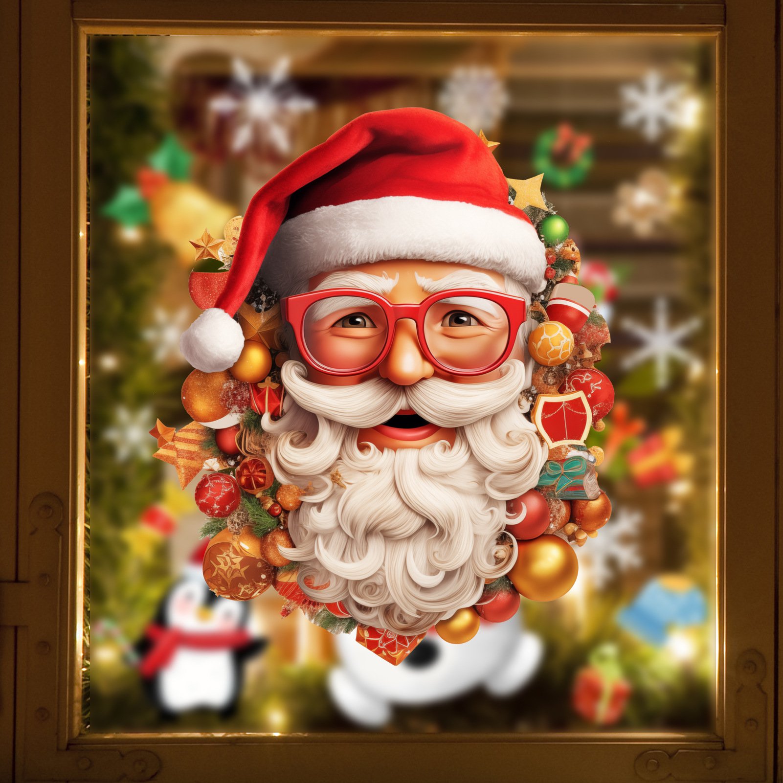 christmas wall stickers wallpapers best seller window stickers merry christmas festive decorations gift Promotional chinafactory
