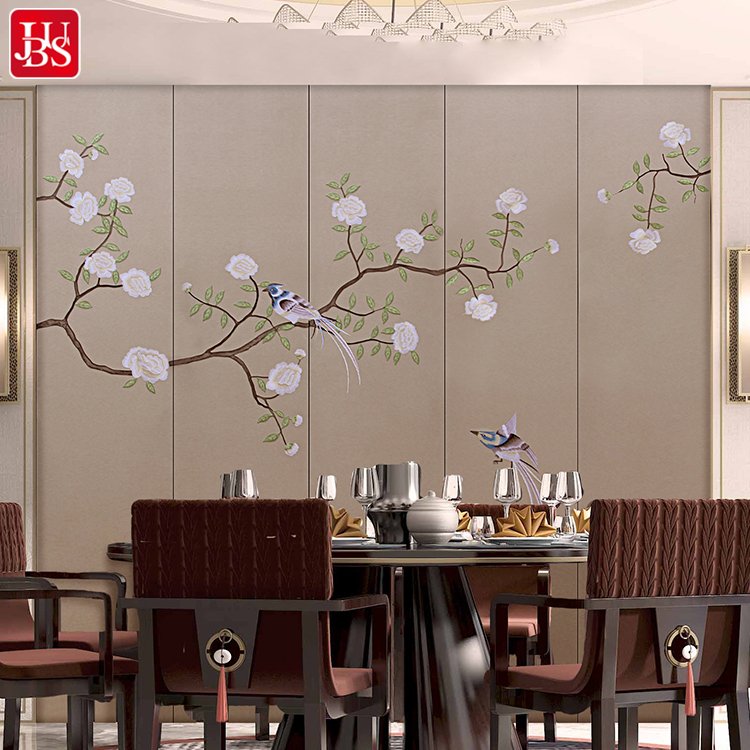 New product Home decoration board wallpaper floral wallpaper 3d Background wall wallpaper