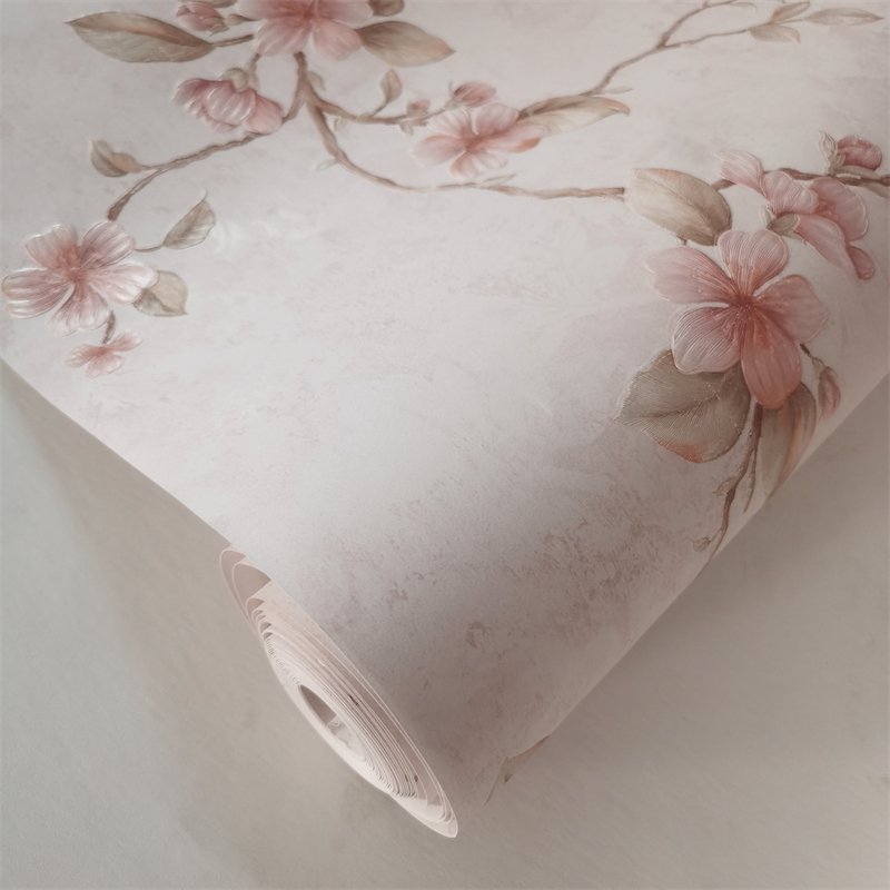 In stock Beautiful Cheap Designer Modern Vinyl 3D PVC Wallpaper For Wall Sheet Paper Rolls Home Decoration Living Room