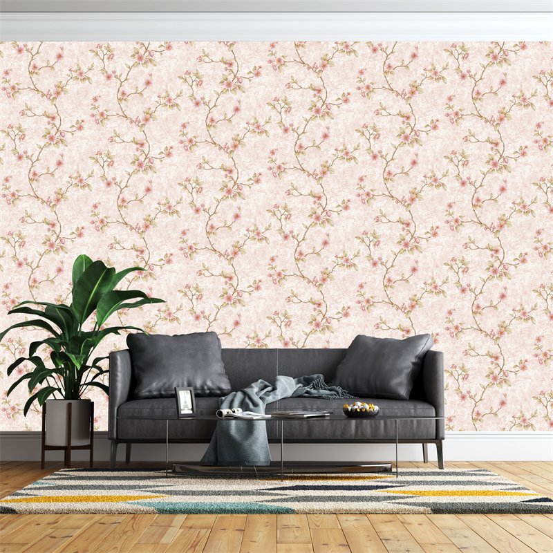 In stock Beautiful Cheap Designer Modern Vinyl 3D PVC Wallpaper For Wall Sheet Paper Rolls Home Decoration Living Room