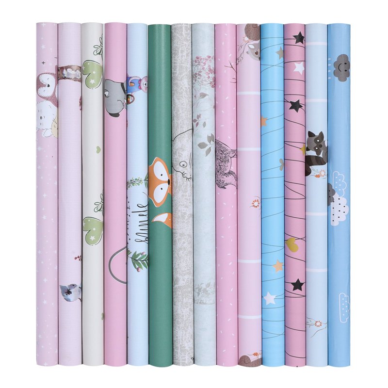 FuDi Custom Print 3D Cartoon Charater Kids Room Wall Paper