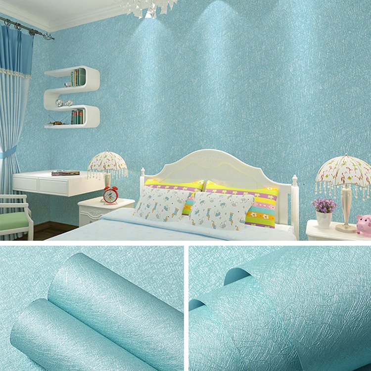 3D Silk Embossed Beige Wallpaper Textured Contact Paper Peel and Stick Self Adhesive Vinyl Wallpaper For Bedroom Home Decor