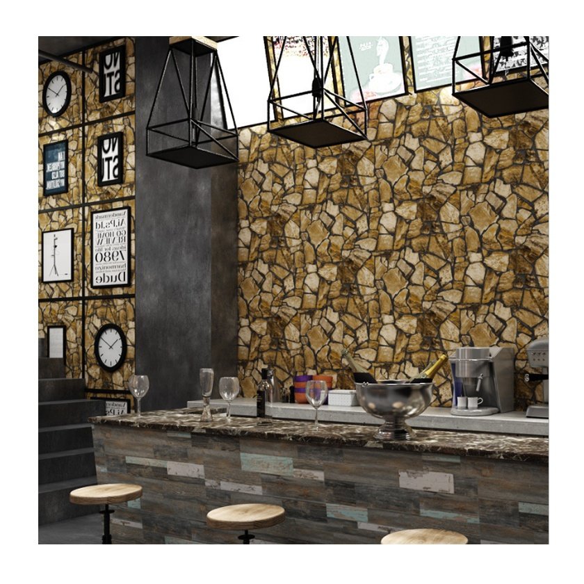 2024 Wholesale Waterproof 3D Design Wallpaper For Home Decoration