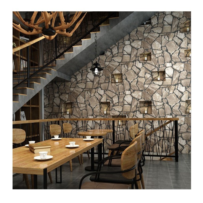 2024 Wholesale Waterproof 3D Design Wallpaper For Home Decoration