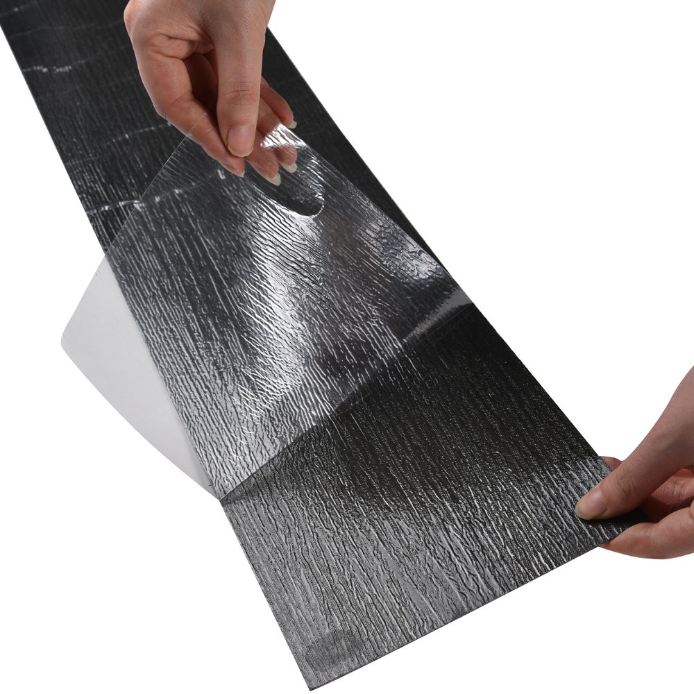 Pvc Adhesive Waterproof Vinyl Flooring Stickers Glossy Plastic Wall Self Adhesive Vinyl Tile