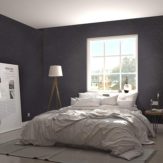 2024 new design Wholesale Modern Marble Wallpaper Pvc Decorative Film Waterproof Wallpaper ManufactureRemovable black