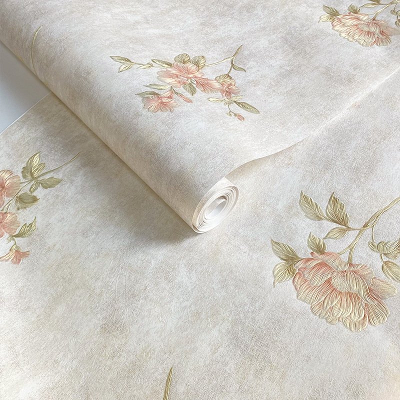 different decor rolls domestic european elegant large flower decorative wallpaper romantic designs for walls