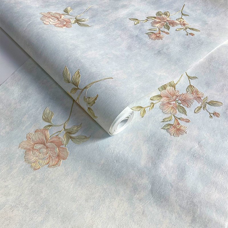 different decor rolls domestic european elegant large flower decorative wallpaper romantic designs for walls