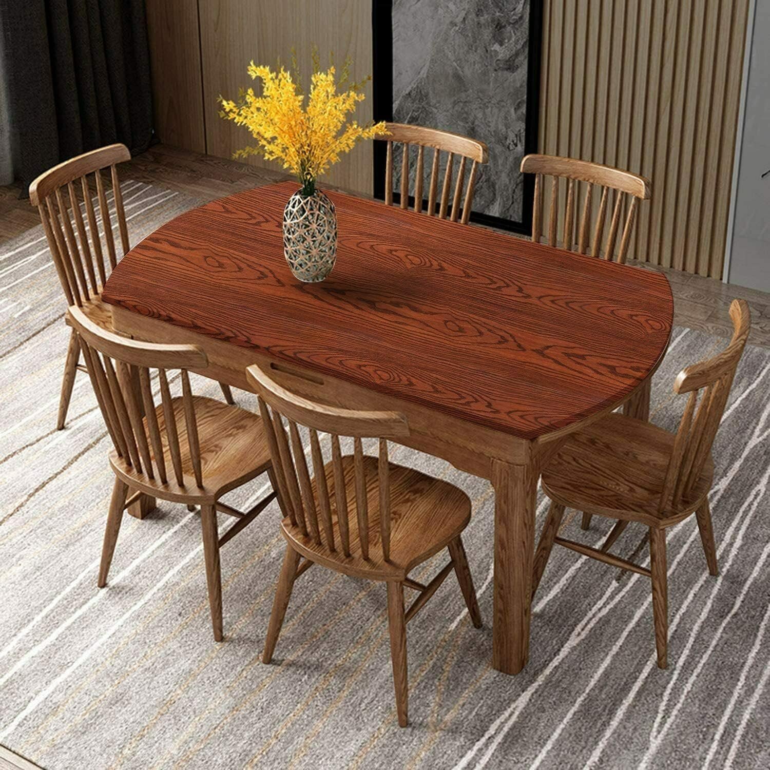 ORON DECO Wood Grain Contact Paper Peel and Stick Wallpaper Removable Wall Paper Decorative Cabinet Vinyl Wrap PVC For Furniture