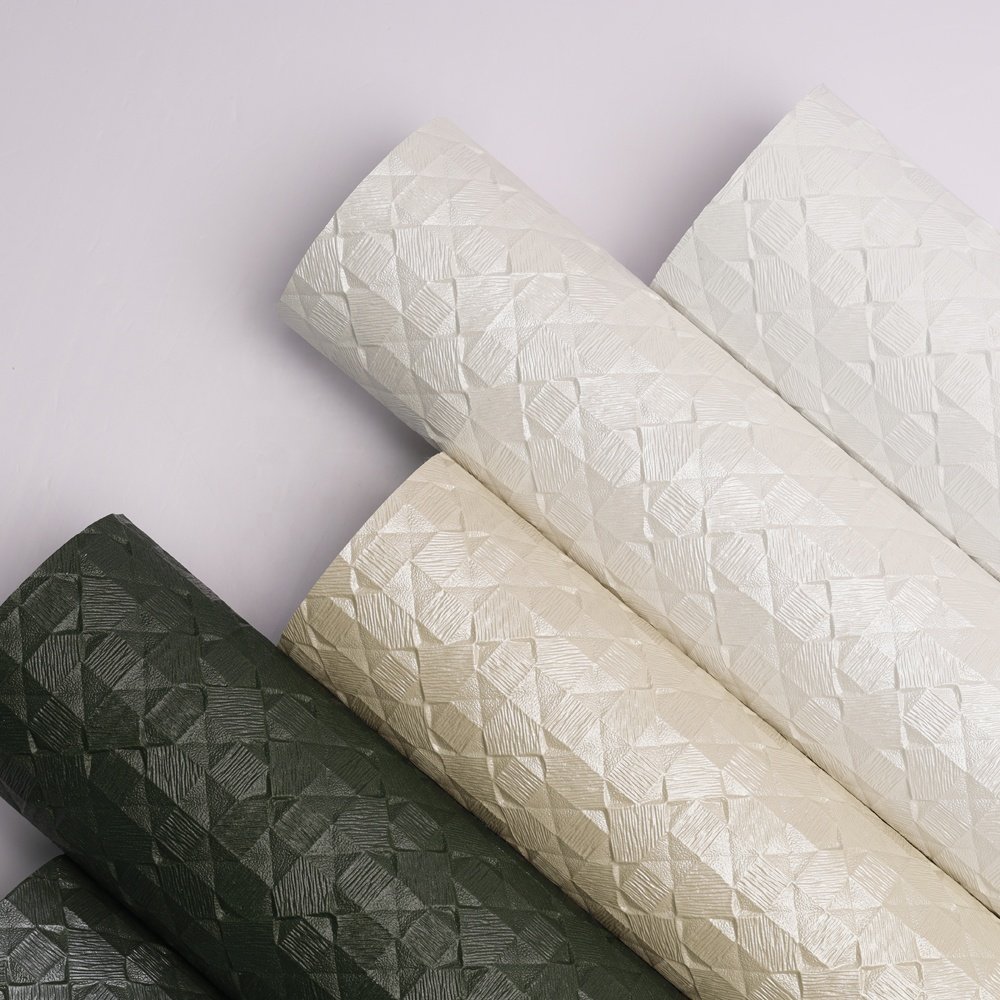 New Arrival and high Quality Modern style triangle Geometric patterns multicolor wallpaper for interior design home decoration
