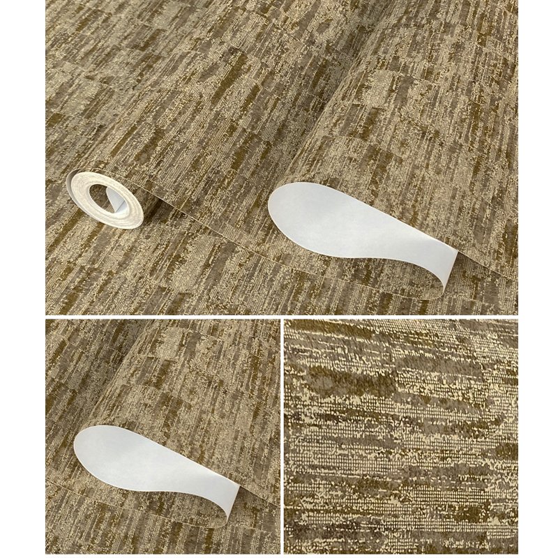 Indoor decoration background wall brushing water Self adhesive non woven wallpaper