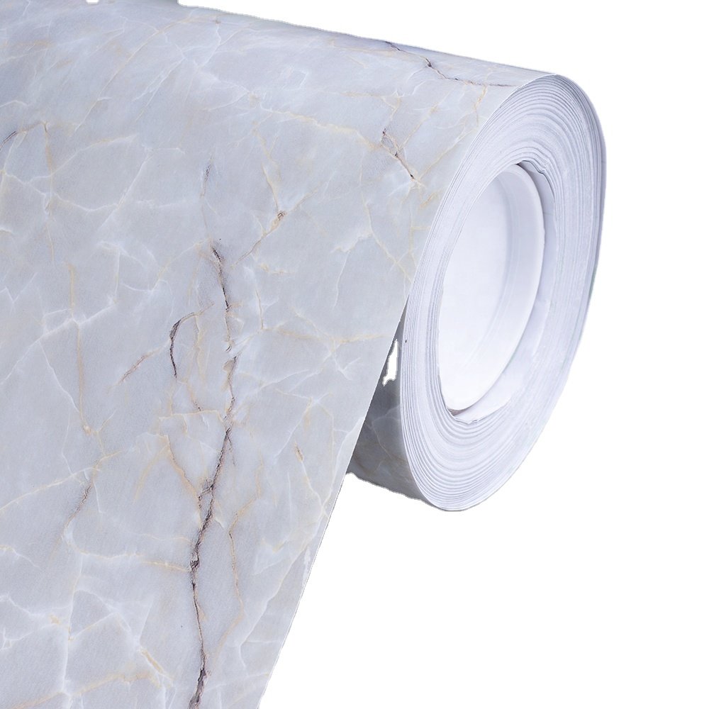 water proof Self Adhesive Interior Film Decorative Vinyl Wallpaper Glued Wallpaper for Kitchen or restaurant decoration