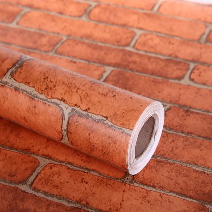 3d Brick pvc wallpaper self-adhesive Wallpaper peel and stick wallpaper rolls