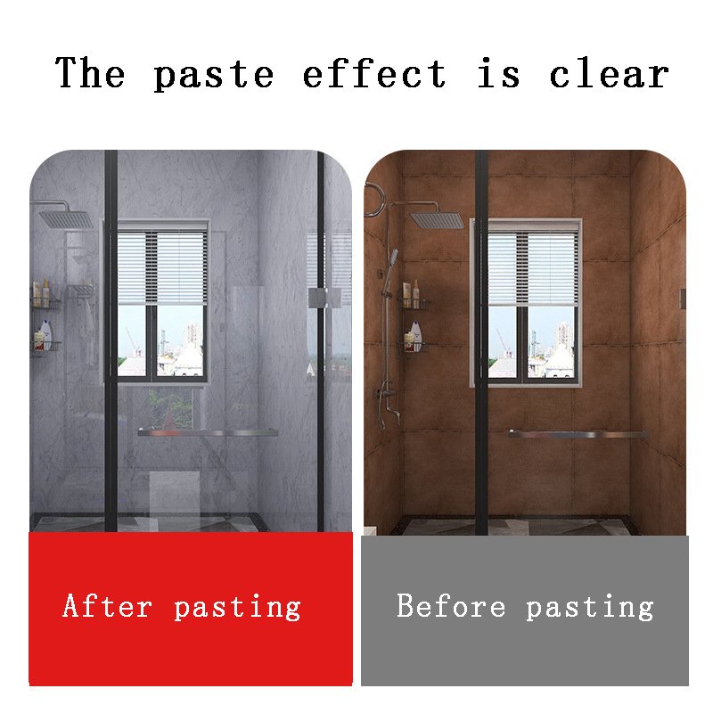splash wall stickers self-adhesive marble 3d wall sticker bathroom tiles adhesion wallpaper wall waterproof brick wallpaper