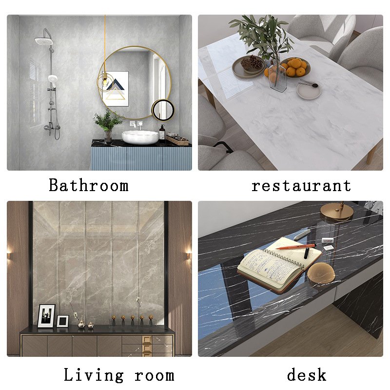 splash wall stickers self-adhesive marble 3d wall sticker bathroom tiles adhesion wallpaper wall waterproof brick wallpaper