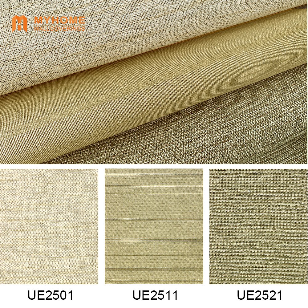 Hotel Commercial PVC Waterproof Fireproof Fabric Backed Vinyl Wallcovering Wallpapers/Wall Coating