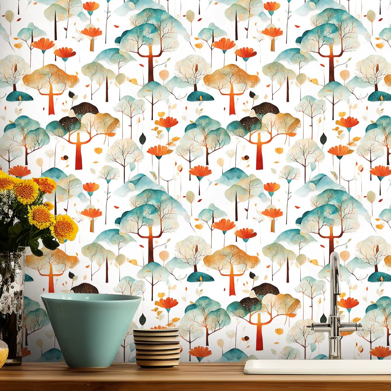 Fashion Design New Wall Papers Sticker Pe Foam Wallpaper Home Decoration Adhesivo Para Pared 3d Papel Tapiz 3d
