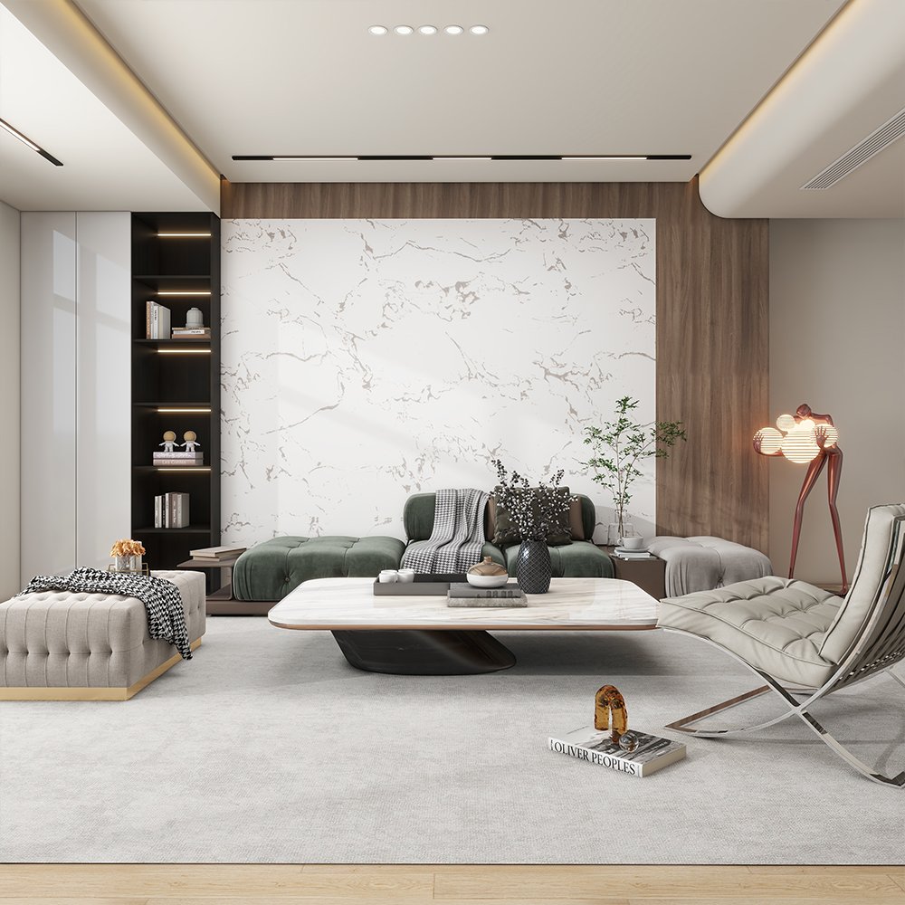 Modern 3D Wall Tile Sticker Geometric Design with Moisture-Resistant & Waterproof Function for Bathroom Apartment Wall Tiles