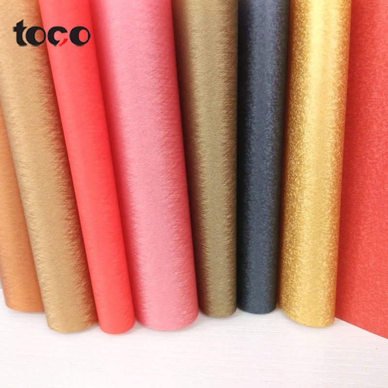 TOCO Waterproof Marble Granite Self Adhesive Film Contact Paper PVC Wallpaper For Wall And Countertop