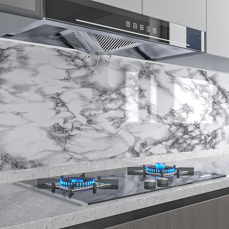 peel and stick backsplash marbling design morden house design wallpaper