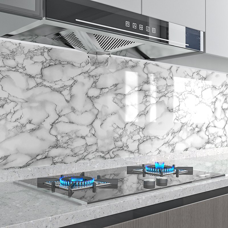 peel and stick backsplash marbling design morden house design wallpaper