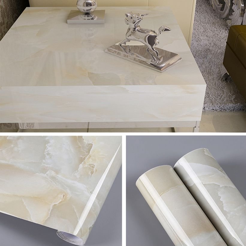 Wholesale vinyl adhesive wallpaper China factory marble wall paper furniture table stickers