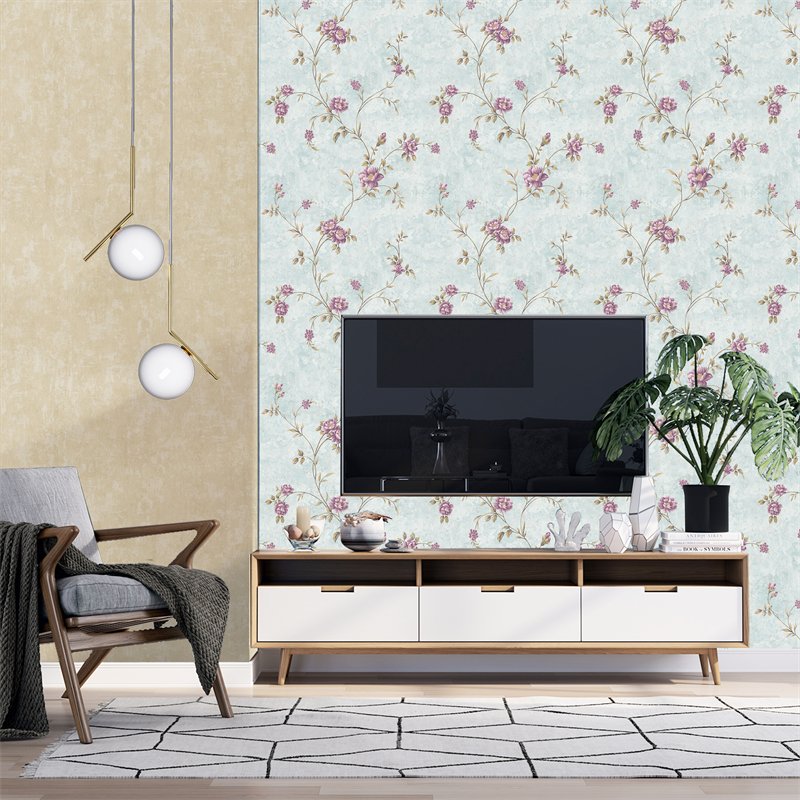Wallpapers wall+Coating Cockoo Design For House Decoration Wall Paper Pvc Material 53cm Width