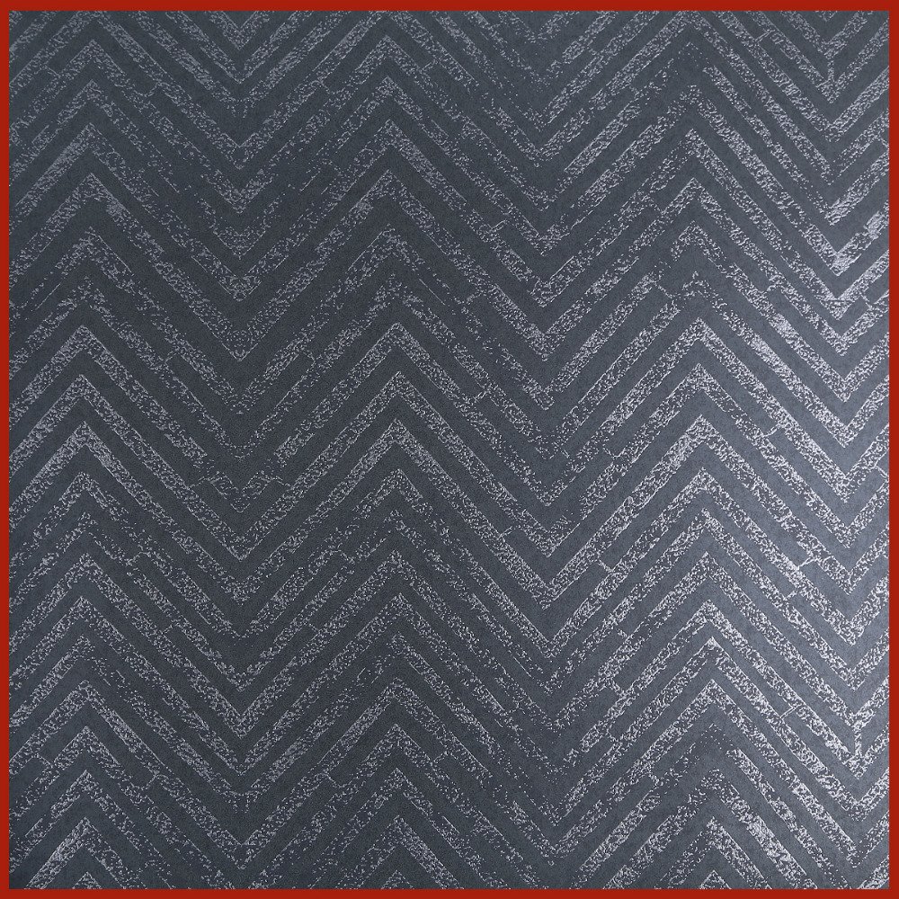 Fashion Design 70cm High-end Non-woven Black and White Wallpaper