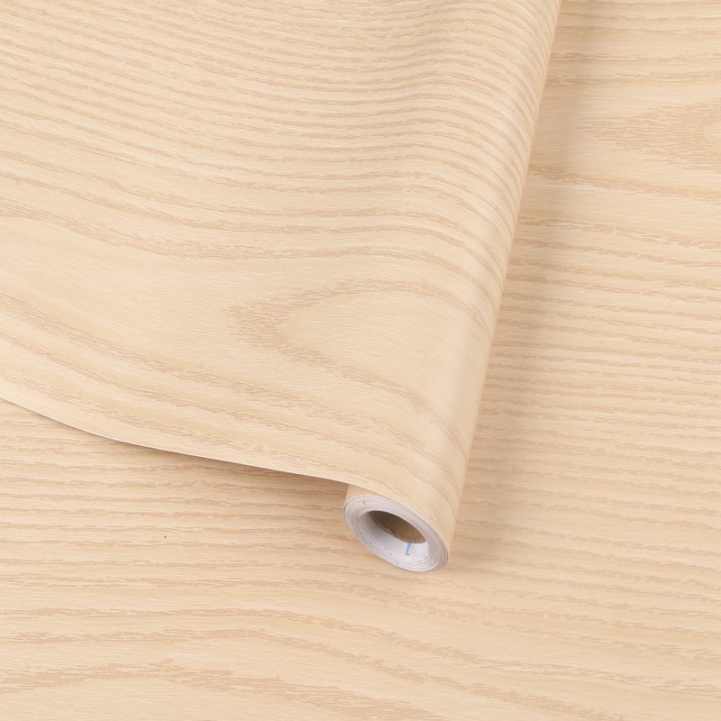 Wholesale self-adhesive wallpaper wood grain waterproof stickers old furniture decorative stickers for interior walls
