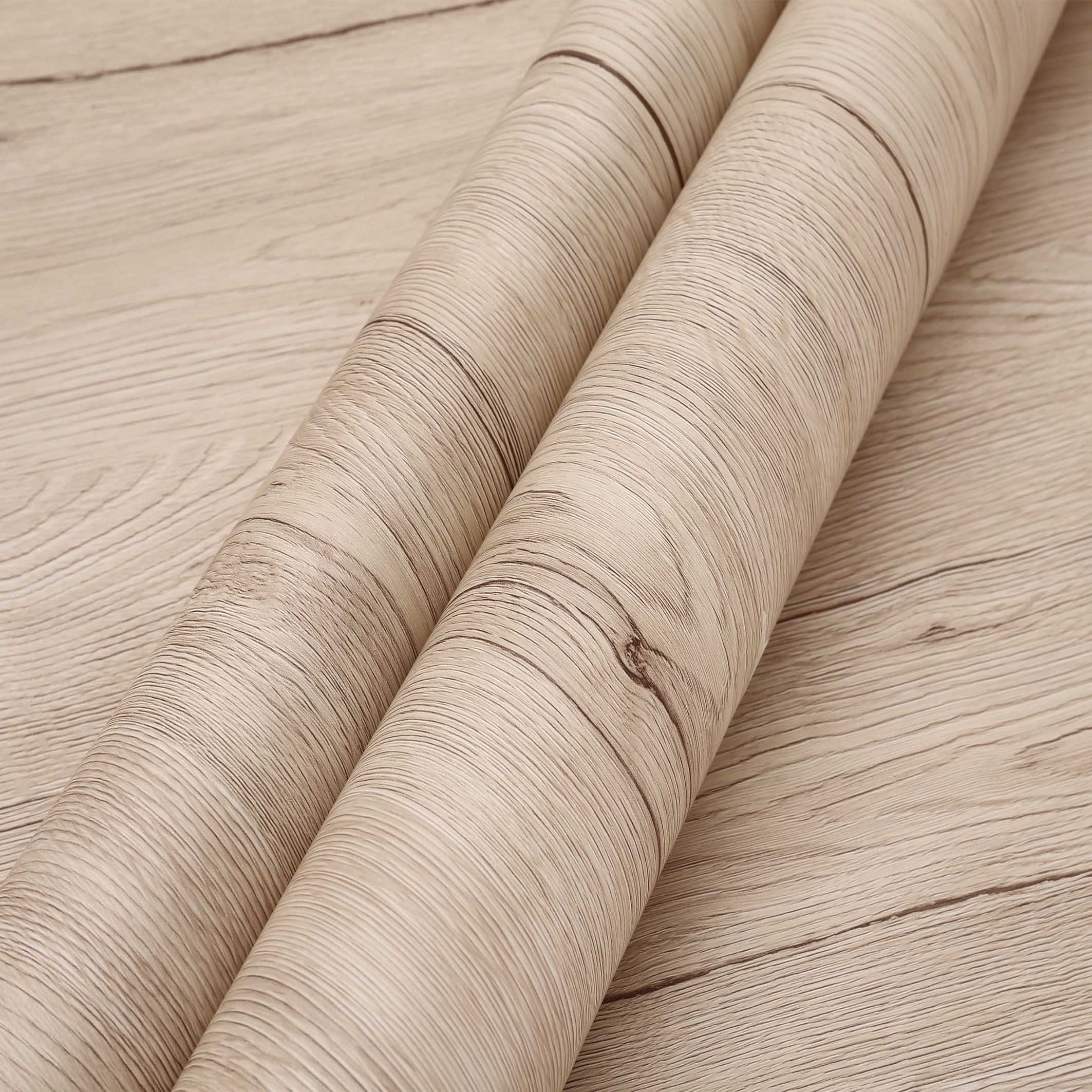 Waterproof Glue Down PVC roll self adhesive kitchen counter top sticker wood texture adhesive laminate film