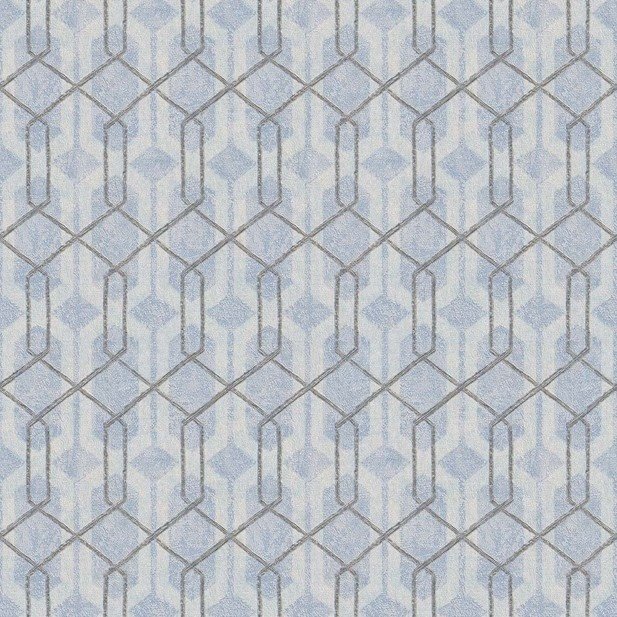 VK4 Modern Interior Line Room Home Wall Decoration 3D PVC Golden Geometric Roll Wallpaper
