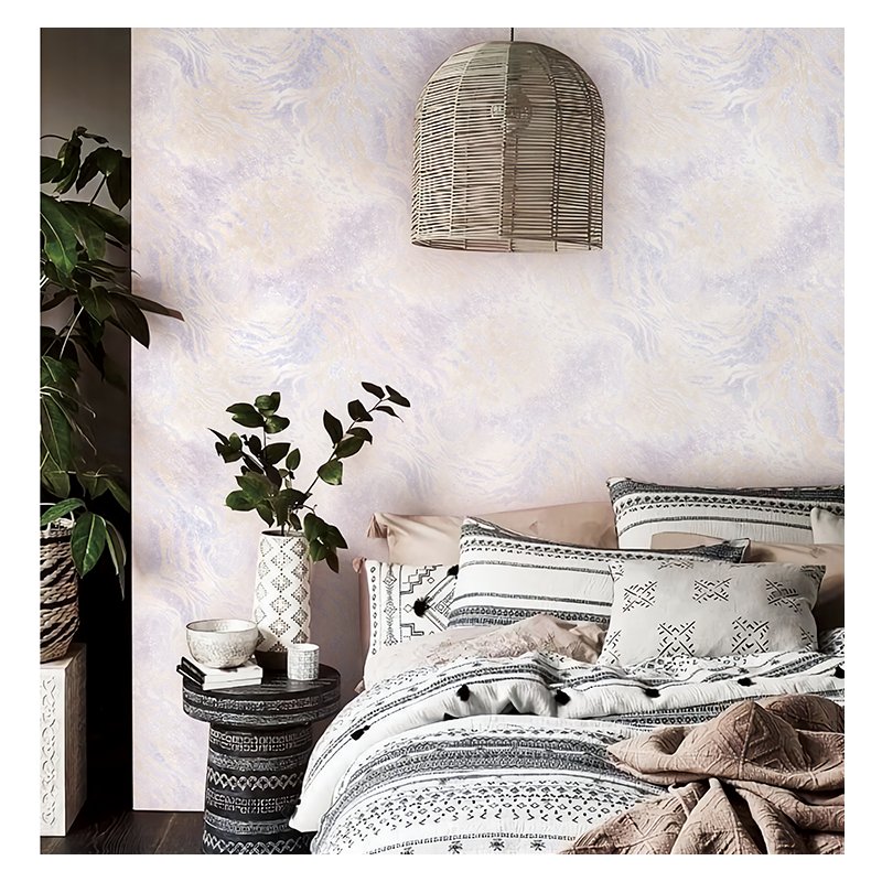 Home decor simple european-style 1.06*10M roll VIinyl non woven paper back wallpaper wallcovering