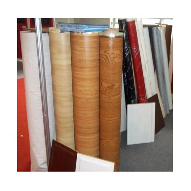 PVC Wood Grain Vinyl Self Adhesive Wallpaper pvc Decorative Film roll For Furniture