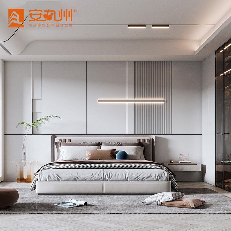 New types of work and home decoration can all use bamboo and wood high grille wall panels