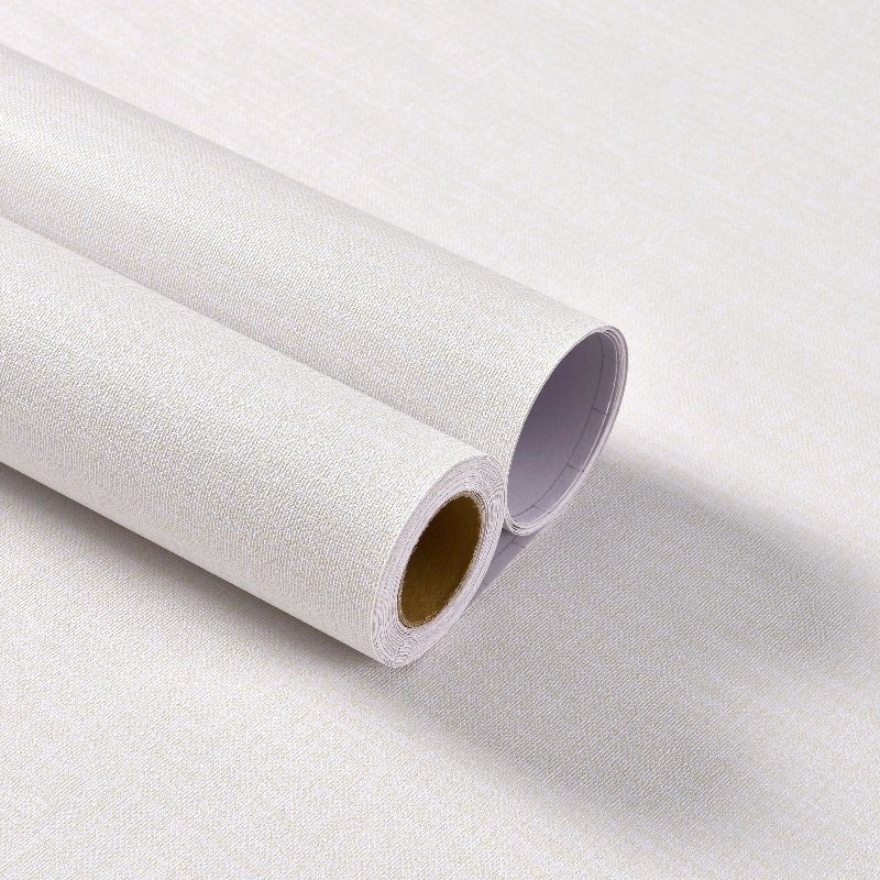 Non-woven White Color Peel And Stick Home Decoration Wallpaper Sticker Mould-Proof Latest Design Wall Covering