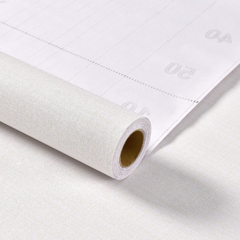 Non-woven White Color Peel And Stick Home Decoration Wallpaper Sticker Mould-Proof Latest Design Wall Covering