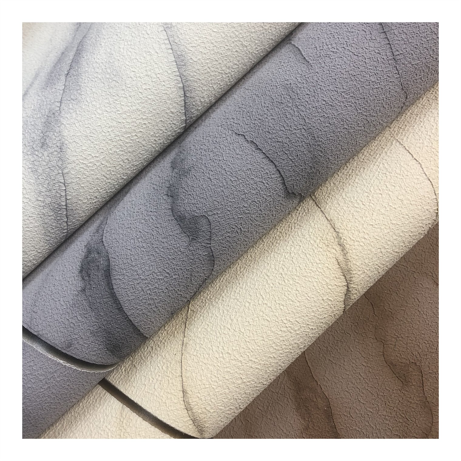 5D Foam Wallpaper Suede Wallpaper Textured Wallpaper Rolls Non-Adhesive Wall Covering
